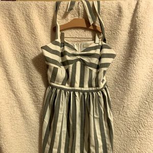 GB size medium halter above knee summer dress